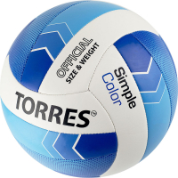 Мяч волейбольный TORRES Simple Color р.5